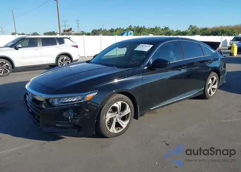 2018 Honda Accord Ex z USA, uszkodzony, nr VIN 1HGCV1F44JA106608